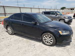 2014 Volkswagen Jetta Se Black vin: 3VWD07AJ6EM400955