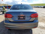 2014 Volkswagen Jetta Se Gray vin: 3VWD07AJ8EM317415