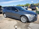 2014 Volkswagen Jetta Se Gray vin: 3VWD07AJ8EM317415