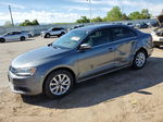 2014 Volkswagen Jetta Se Gray vin: 3VWD07AJ8EM317415