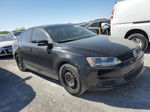 2014 Volkswagen Jetta Se Black vin: 3VWD07AJ8EM386945