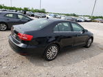 2015 Volkswagen Jetta Se Black vin: 3VWD07AJ8FM407214