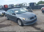 2015 Volkswagen Jetta 1.8t Se Gray vin: 3VWD07AJ8FM412235