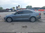 2015 Volkswagen Jetta 1.8t Se Gray vin: 3VWD07AJ8FM412235