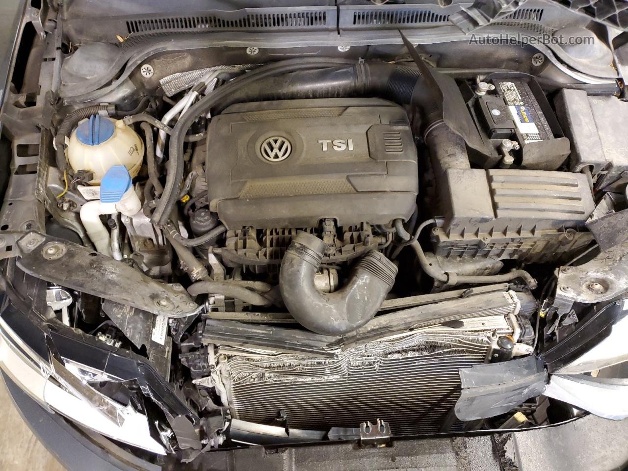 2014 Volkswagen Jetta Se Charcoal vin: 3VWD07AJ9EM269746
