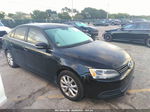 2014 Volkswagen Jetta 1.8t Se Black vin: 3VWD07AJ9EM411710