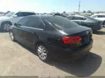 2014 Volkswagen Jetta 1.8t Se Black vin: 3VWD07AJ9EM411710