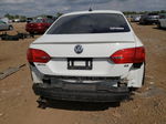 2014 Volkswagen Jetta Se White vin: 3VWD07AJXEM422781