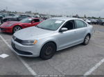 2014 Volkswagen Jetta 1.8t Se Silver vin: 3VWD17AJ0EM280020