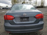 2014 Volkswagen Jetta Se Gray vin: 3VWD17AJ0EM284441