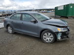 2014 Volkswagen Jetta Se Серый vin: 3VWD17AJ0EM284441