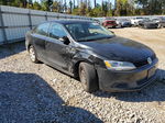 2014 Volkswagen Jetta Se Black vin: 3VWD17AJ0EM306860