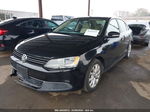 2014 Volkswagen Jetta 1.8t Se Black vin: 3VWD17AJ0EM385785