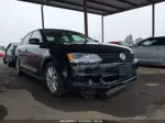 2014 Volkswagen Jetta 1.8t Se Black vin: 3VWD17AJ0EM385785