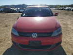 2014 Volkswagen Jetta Se Red vin: 3VWD17AJ0EM418462