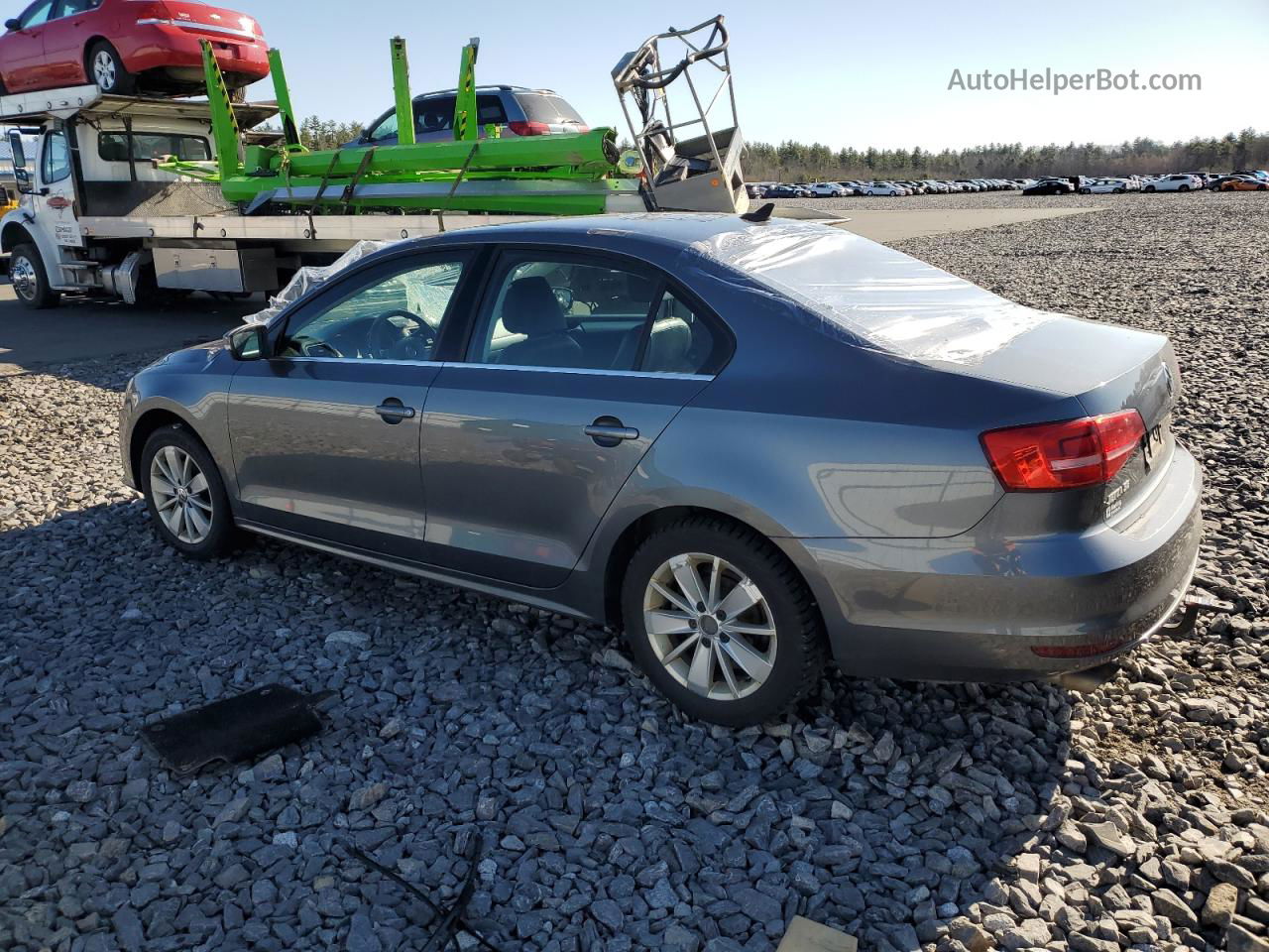 2015 Volkswagen Jetta Se Угольный vin: 3VWD17AJ0FM233815