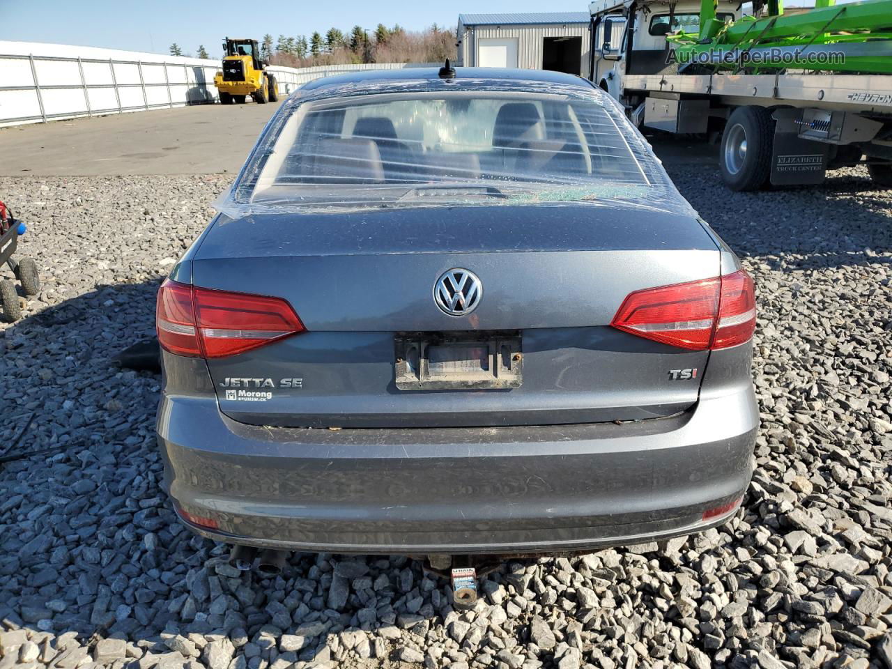 2015 Volkswagen Jetta Se Charcoal vin: 3VWD17AJ0FM233815