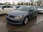 2015 Volkswagen Jetta Se Серый vin: 3VWD17AJ0FM268192