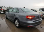 2015 Volkswagen Jetta Se Gray vin: 3VWD17AJ0FM268192