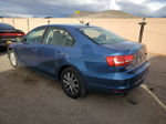 2015 Volkswagen Jetta Se Синий vin: 3VWD17AJ0FM290869