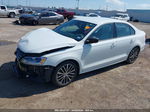 2016 Volkswagen Jetta 1.8t Sport White vin: 3VWD17AJ0GM305310