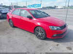 2016 Volkswagen Jetta 1.8t Sport Red vin: 3VWD17AJ0GM322866