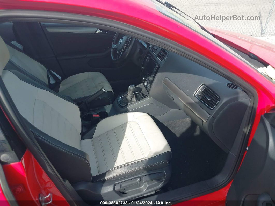 2016 Volkswagen Jetta 1.8t Sport Red vin: 3VWD17AJ0GM322866