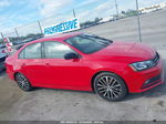 2016 Volkswagen Jetta 1.8t Sport Red vin: 3VWD17AJ0GM322866