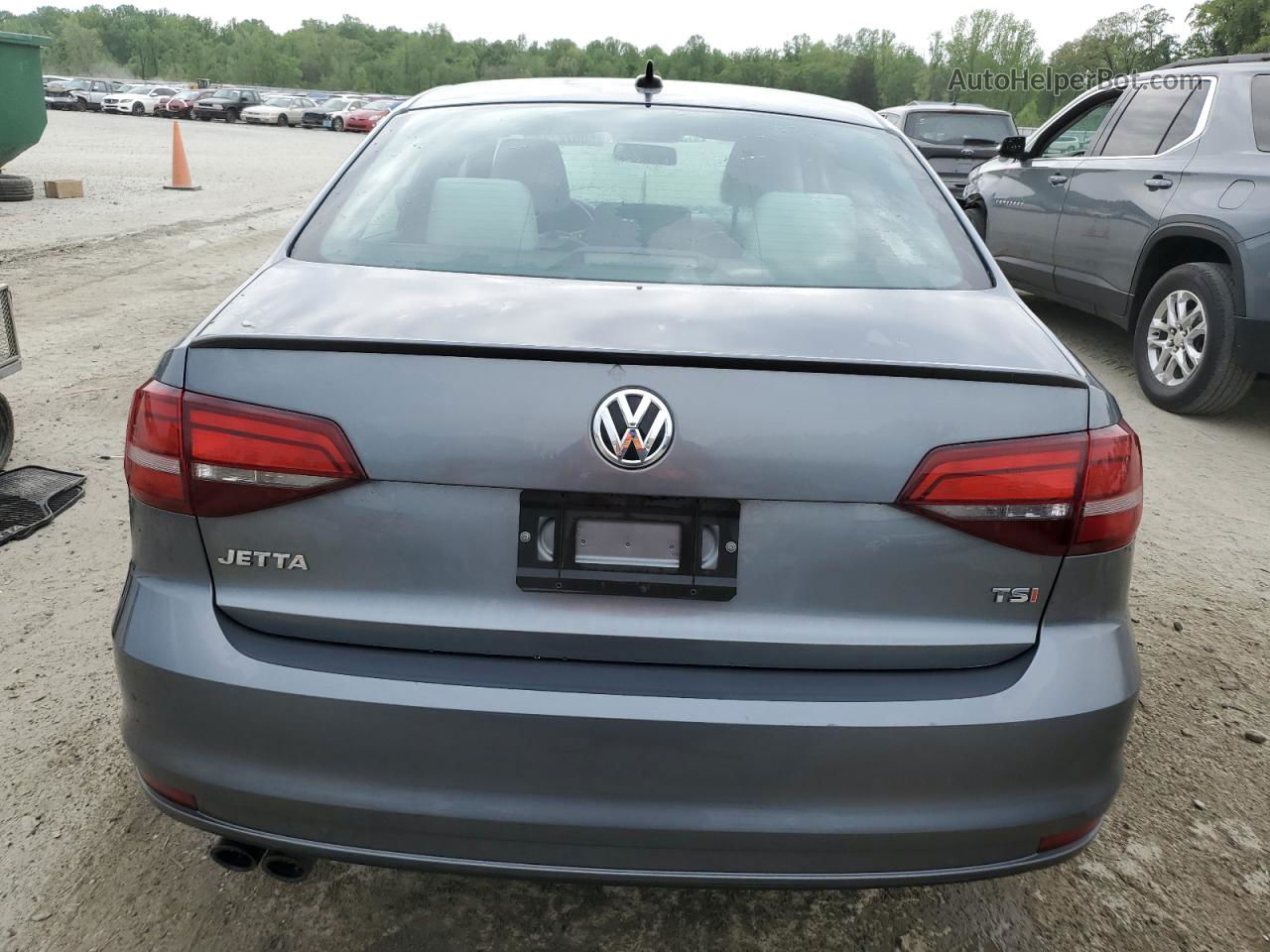 2016 Volkswagen Jetta Sport Gray vin: 3VWD17AJ0GM417413