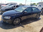 2016 Volkswagen Jetta Sport Черный vin: 3VWD17AJ0GM418495