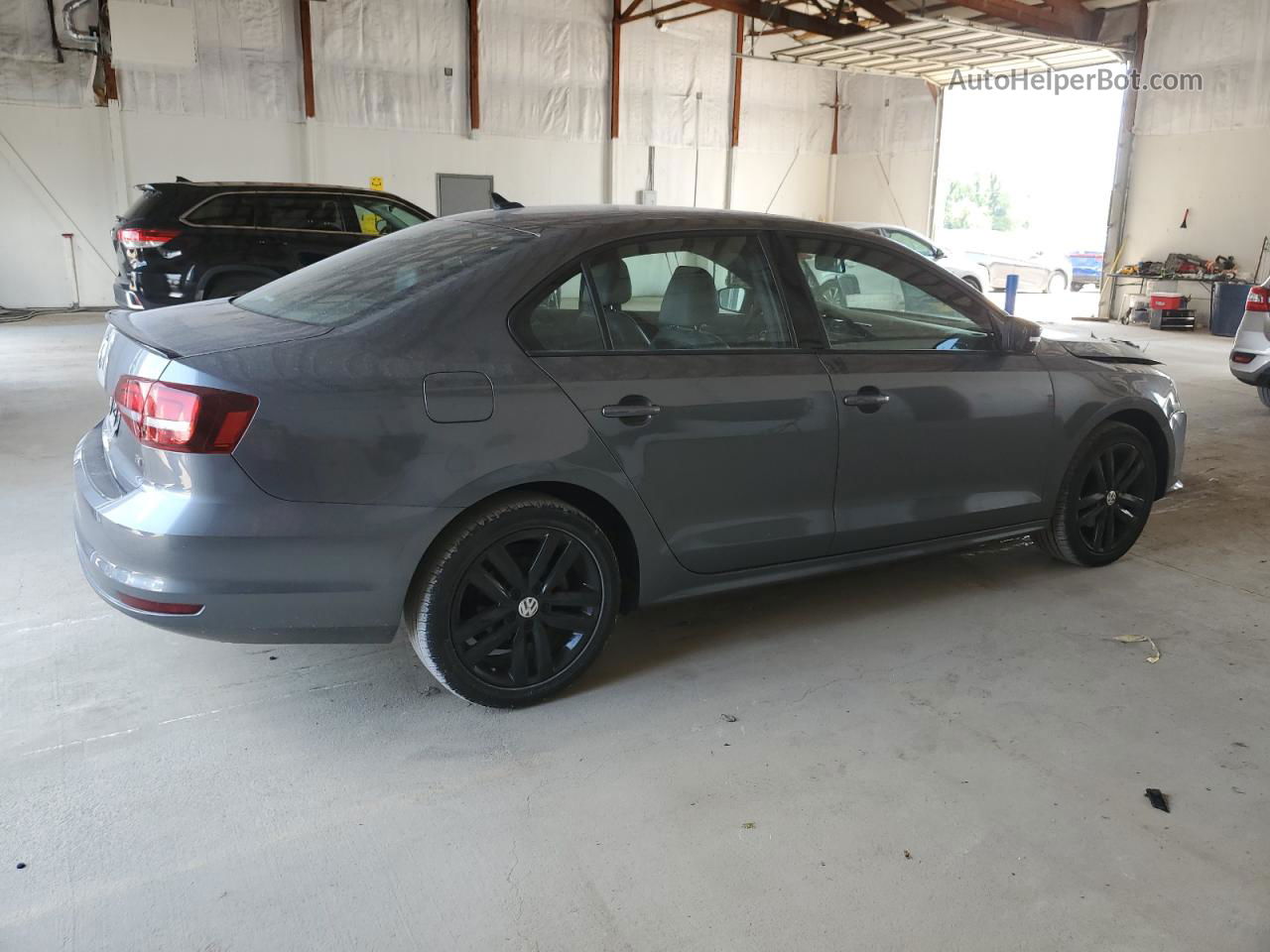 2018 Volkswagen Jetta Sport Серый vin: 3VWD17AJ0JM244063