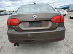 2014 Volkswagen Jetta Se Gray vin: 3VWD17AJ1EM252825