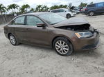 2014 Volkswagen Jetta Se Gray vin: 3VWD17AJ1EM252825