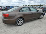 2014 Volkswagen Jetta Se Gray vin: 3VWD17AJ1EM252825