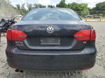 2014 Volkswagen Jetta Se Black vin: 3VWD17AJ1EM268846