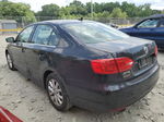 2014 Volkswagen Jetta Se Black vin: 3VWD17AJ1EM268846