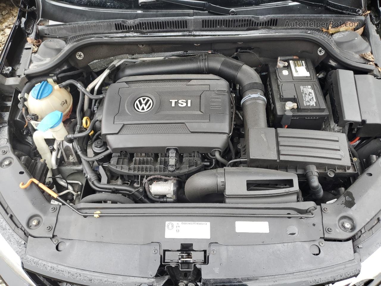 2014 Volkswagen Jetta Se Black vin: 3VWD17AJ1EM319729