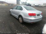 2014 Volkswagen Jetta 1.8t Se Gray vin: 3VWD17AJ1EM327636