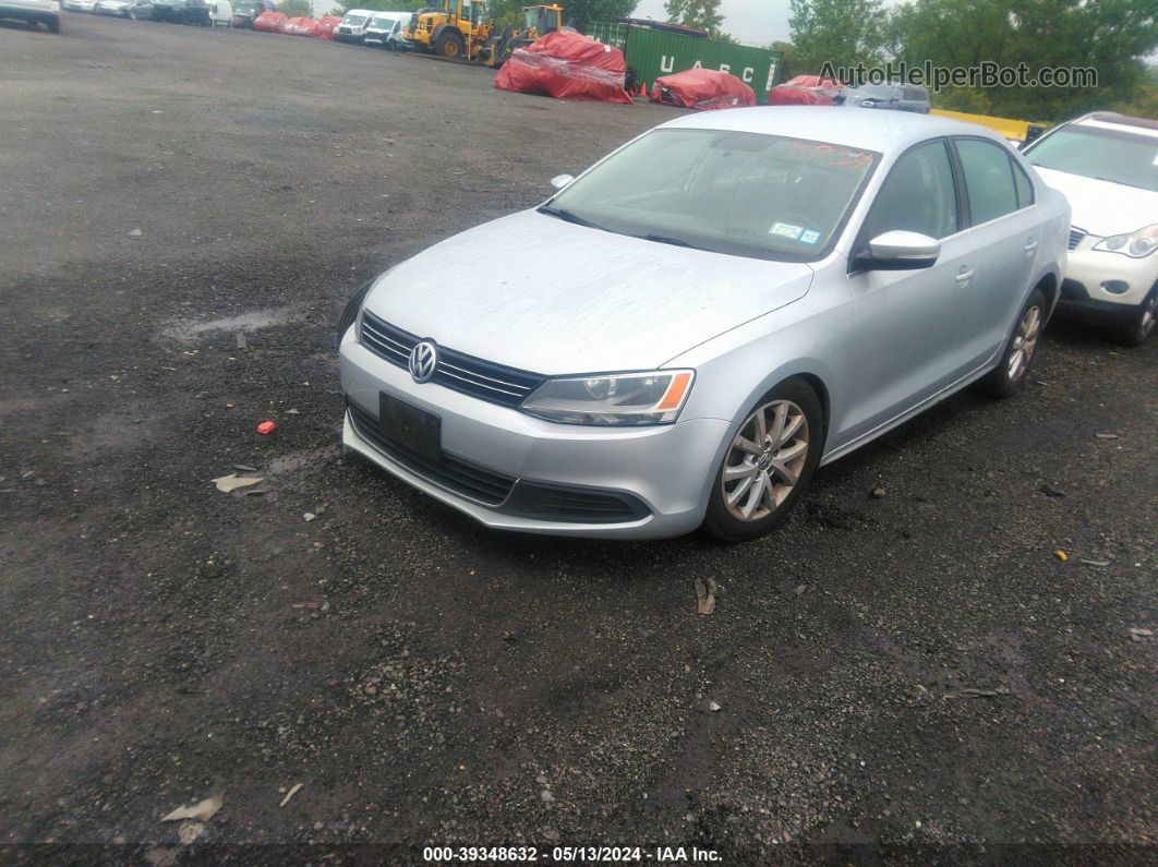 2014 Volkswagen Jetta 1.8t Se Gray vin: 3VWD17AJ1EM327636