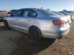 2014 Volkswagen Jetta Se Silver vin: 3VWD17AJ1EM360488