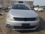 2014 Volkswagen Jetta Se Silver vin: 3VWD17AJ1EM402500