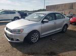 2014 Volkswagen Jetta Se Silver vin: 3VWD17AJ1EM402500