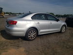 2014 Volkswagen Jetta Se Silver vin: 3VWD17AJ1EM402500