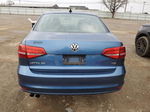 2015 Volkswagen Jetta Se Синий vin: 3VWD17AJ1FM259243