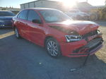 2015 Volkswagen Jetta Se Red vin: 3VWD17AJ1FM283834