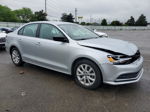 2015 Volkswagen Jetta Se Silver vin: 3VWD17AJ1FM317528