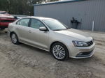 2015 Volkswagen Jetta Se Золотой vin: 3VWD17AJ1FM326388