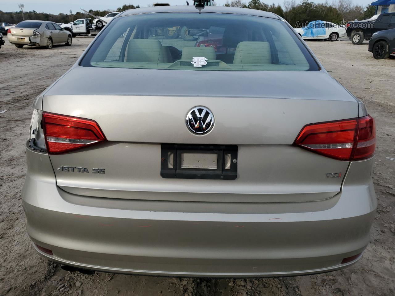 2015 Volkswagen Jetta Se Gold vin: 3VWD17AJ1FM326388