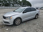 2015 Volkswagen Jetta Se Silver vin: 3VWD17AJ1FM330103