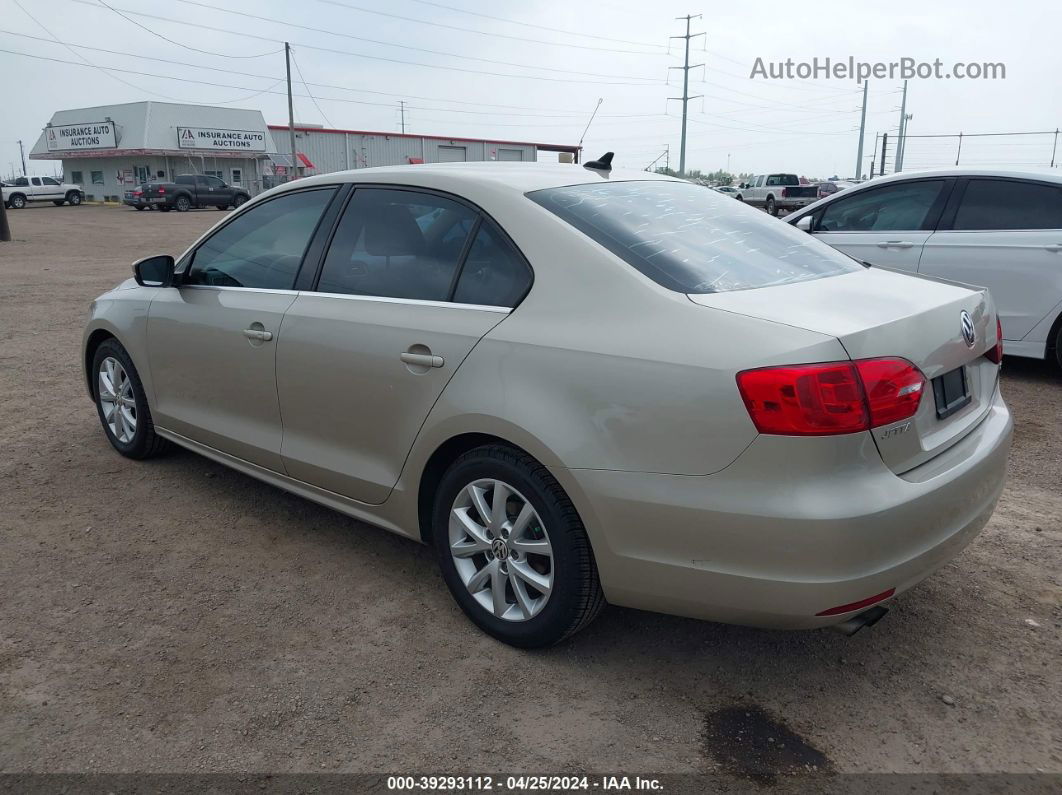 2014 Volkswagen Jetta 1.8t Se Gold vin: 3VWD17AJ2EM221017